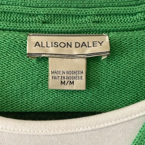 Kelly Green Kable Knit Sweater - Picture 3 of 5